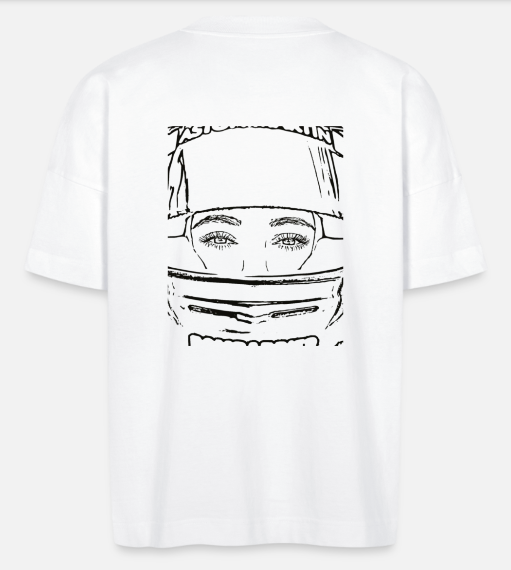 Face Sketch Short Sleeve Tee - Kids